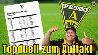 Der offizielle Spielplan ist raus  Knaller am 1 Spieltag  Alemannia Aachen [upl. by Kress]