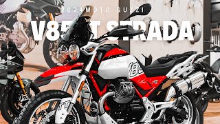 NEW MODEL AVAILABLE 2024 MOTO GUZZI V85 STRADA ENGINE IS MORE EFFICIENT [upl. by Petula]