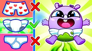 💩Poo Are In a Diaper🍼👶🏻Reasons Why Baby Cry🎶 Toonaland [upl. by Gnep96]