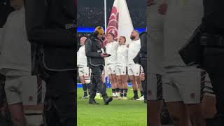 England Rugby united in song 🌹 rugby englandrugby [upl. by Eliam]