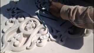 STONE CARVING WHILE MAKING TEMPLE IN INDIA [upl. by Mariele881]