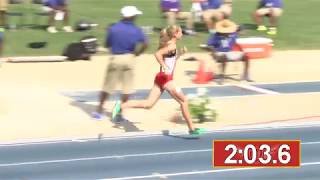 Katelyn Tuohy breaks national HS mile record [upl. by Ev194]