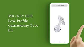 KimberlyClark MICKEY JTJ Introducer Kits  Endoscopic Placement [upl. by Vial817]