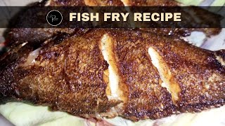 Fish Fry By RozanaRecipe  Restaurant Style Masala Fish Fry [upl. by Gans427]