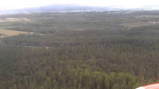 Landing at Oslo Gardermoen in SAS Boeing 737700 LN TUI May 15 2011 [upl. by Ellehsal]