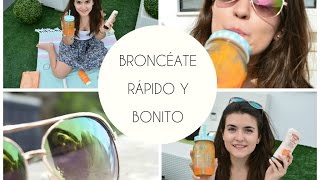 Cómo broncearse rápido con sol  Summer tips [upl. by Stanton977]