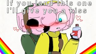 If you land this Ill give you a kiss Torcher x Soldier Piggy [upl. by Yelyak]