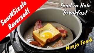 Ninja Foodi SearNSizzle GRILLGRATE Toad in Hole Breakfast [upl. by Asirap926]