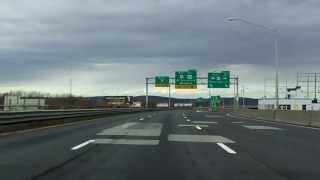 Interstate 91  Massachusetts Exits 8 to 14 northbound [upl. by Oiramej309]