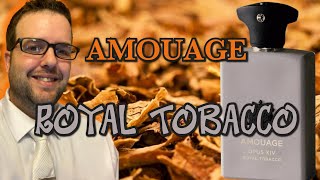 Amouage Opus XIV ROYAL TOBACCO Full Review  I Finally Like an Amouage  Dark and Resinous [upl. by Nojram]