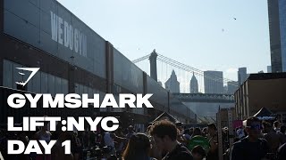 GYMSHARK LIFTNYC DAY 1  Return to Summer Shredding Ep 14 [upl. by Nehepts]