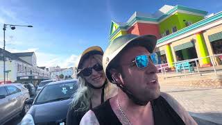 Riding motorcycle for first time ever Bahamas Nassau [upl. by Rance746]