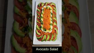 Recette de salade davocats et de tomates très facile  Very easy avocado and tomato salad recipe [upl. by Dimo]