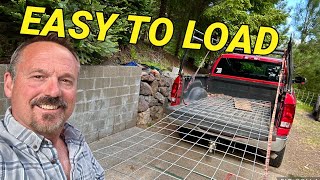 How to easily load cattle panels into the bed of your pickup [upl. by Landy]