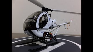 small scale helicopter project of Schweizer 300 [upl. by Yllut]