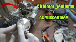 CG MOTOR YENİLEME  CC YÜKSELTME [upl. by Tyra]