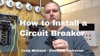 Installing a Circuit Breaker [upl. by Llekcir]