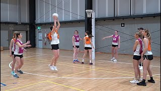 NETBALL DRILL SNEAK PEEK DEFENDING GOALER THROWINS [upl. by Tingey]