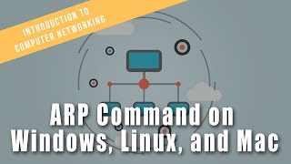 Live Demo ARP Command on Windows Linux and Mac  Intro to Computer Networks Course Preview [upl. by Eellehs]