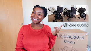 Our New Pushchair  Ickle Bubba Moon Zira 3 in 1 Travel System Unboxing amp Review [upl. by Disario]