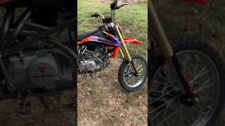 Jumping dbx1 Tao Tao dirt bike [upl. by Forland]