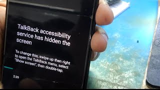 TalkBack accessibility service has hidden the screen has dimmed the screen android realmeoppo [upl. by Ashien1]