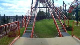 The Steel Lasso  Frontier City  Oklahoma City  Theme Park Rides [upl. by Shari]