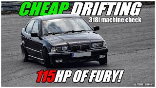 LOW POWER HERO E36 318i DRIFTING on Shotsu Drift 2024 Tor Jastrzab ENG SUB [upl. by Fasta546]