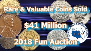 Rare USA Coins Sell for Millions at 2018 FUN Coin Show [upl. by Eelta]