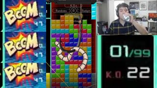 TETRIS 99  EARLY BAITS INTO 22 KO VICTORY ROYALE [upl. by Acyre792]