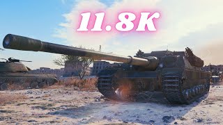 FV217 Badger 118K Damage 7 Kills World of Tanks [upl. by Arron]