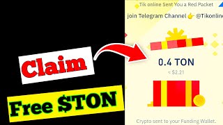 🎁 Claim Free TON Giveaway  Red packet code today  Red Packet Binance redpacket [upl. by Anyaled]