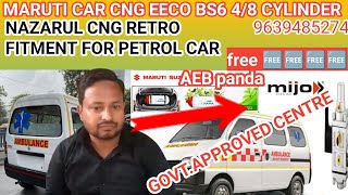 Best CNG kit fitting in petrol car CNG KIT fitting in petrol car CNG installation price CNG aut Gas [upl. by Thurlow]