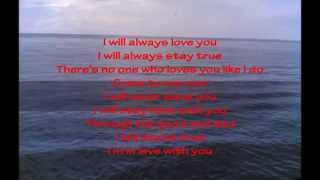 I Will Always Love You with lyrics  Regine Velasques [upl. by Orji]