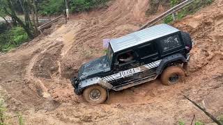 Muddiest Hill Climbing On Car  Deadliest Road [upl. by Tulley541]