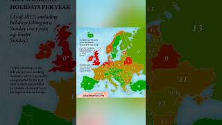 NUMBER OF PUBLIC NONWORKING HOLIDAYS PER YEAR [upl. by Halyhs609]