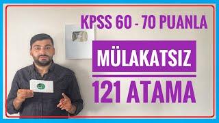 KPSS 60  70 PUANLA MÜLAKATSIZ 121 MEMUR ATAMASI KIRIKKALE ÜNİVERSİTESİ PERSONEL BAŞVURUSU BAŞLADI [upl. by Airotkiv]