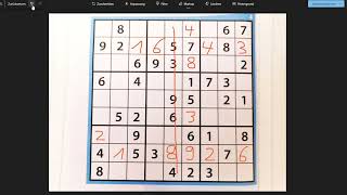 Wir füllen ein ganzes Sudoku langsam aus  Ich erkläre dir wie es geht [upl. by Dorcea]