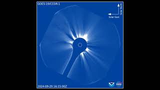 NOAA Shares Imagery From World’s First Operational SpaceBased Coronagraph [upl. by Kelley462]