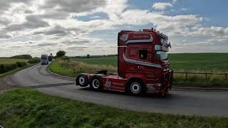 Berwickshire Charity Truck Run 2022 [upl. by Desirae]