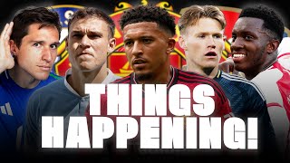 🚨 BOMBS COMING SANCHO CHIESA UGARTE MCTOMINAY NKETIAH AND MORE [upl. by Billi]