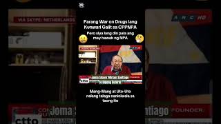 Joma Sison and Miriam Santiago comments to Digong Duterte [upl. by Nalepka746]