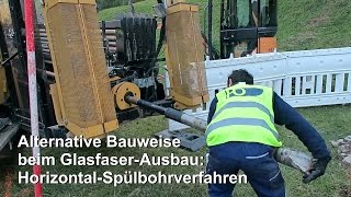 GlasfaserAusbau HorizontalSpülbohrverfahren als alternative Bauweise [upl. by Constantine]