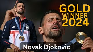 Paris Olympics Novak Djokovic fills the only hole on his résumé — Olympic gold 2024 djokovic usa [upl. by Nauj]