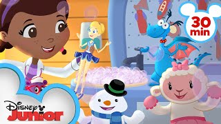 The Doc Files  30 Minute Compilation  Doc McStuffins  disneyjr [upl. by Amikay]