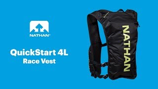 NATHAN QuickStart 4L Minimalist Race Vest [upl. by Ardnuaek]