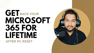 How To Activate MS Office For Lifetime After PC Laptop Reset Step by Step Guide msoffice activate [upl. by Annahsed]