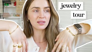 My Most Worn Jewelry  Fave Pieces  vlog 👑 [upl. by Enelyar]