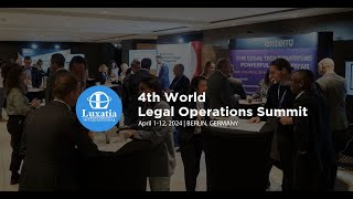 4th World Legal Operations Summit [upl. by Glynas]