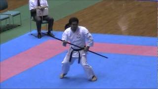 Kata CHOUN NO KON  All Okinawan Karate Kobudo Championships 2011 [upl. by Nolyat717]